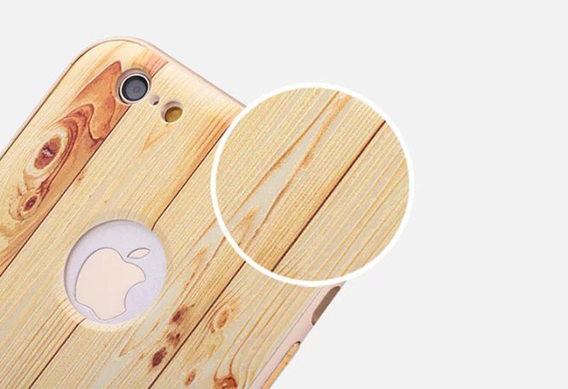 เคสลายไม้ iPhone 6s